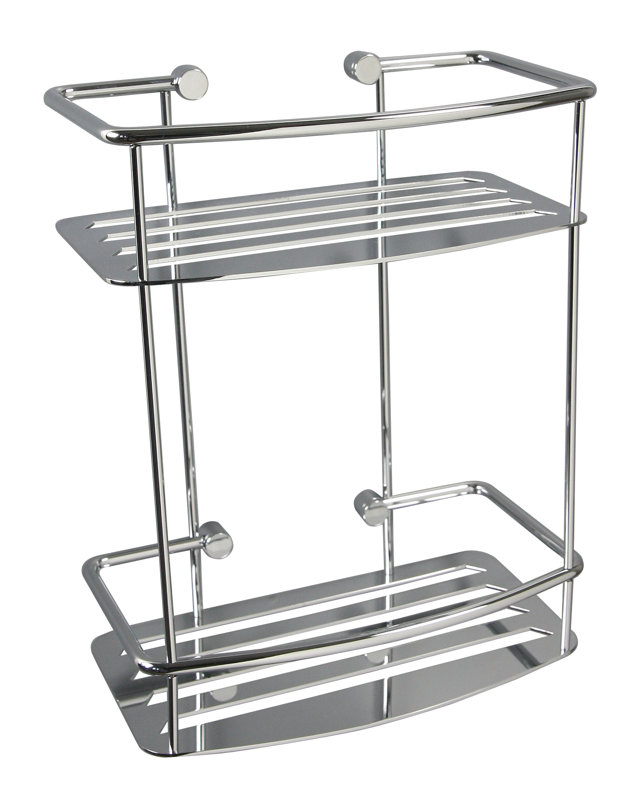Miller Classic Basket Metal Free Standing Shower Caddy & Reviews